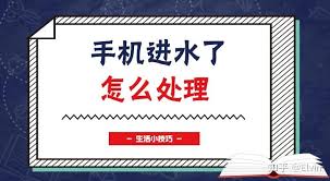 vivo手机进水如何处理
