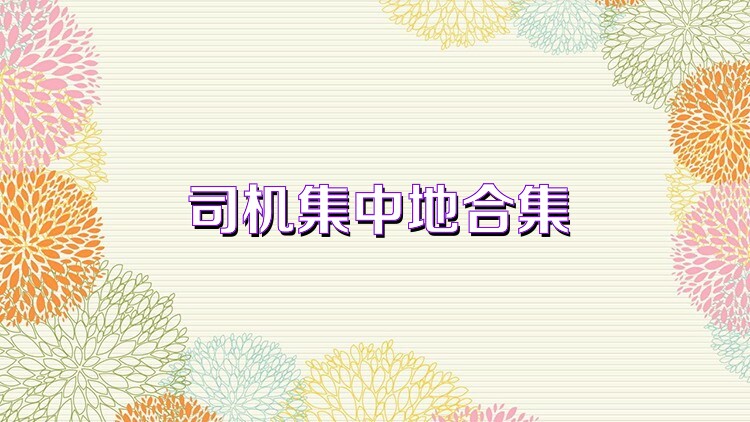 司机集中地合集