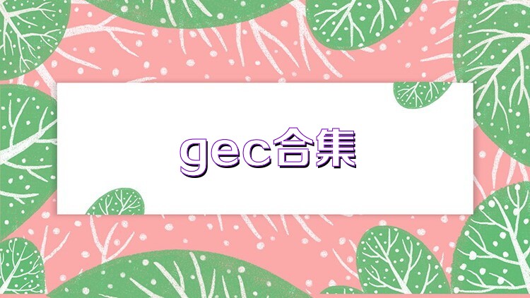 gec合集