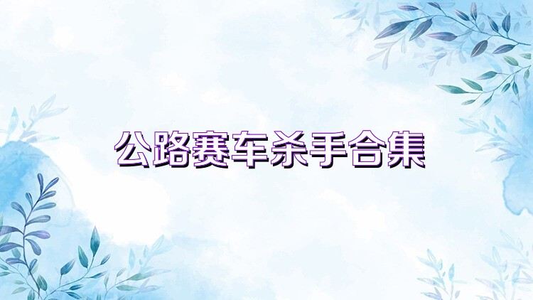 公路赛车杀手合集