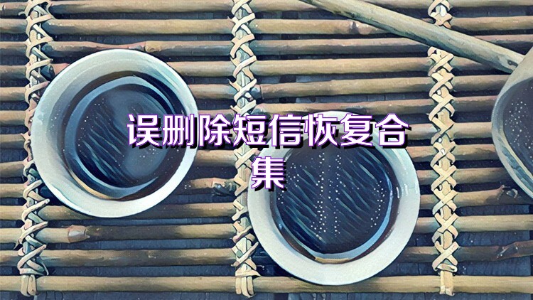 误删除短信恢复合集