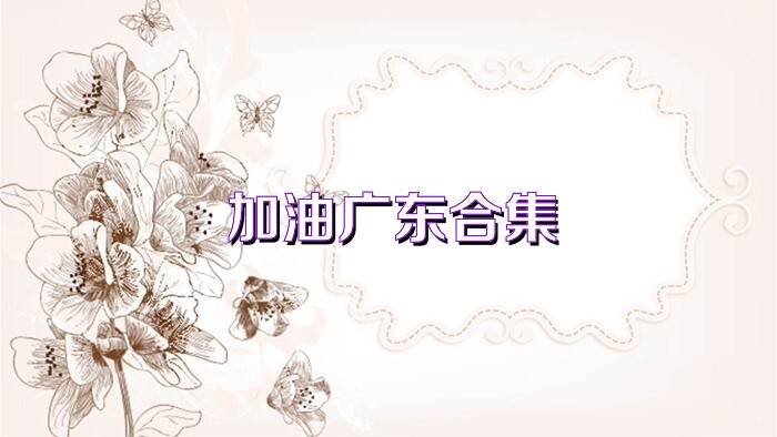 加油广东合集