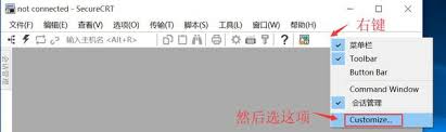 SecureCRT如何设置为中文