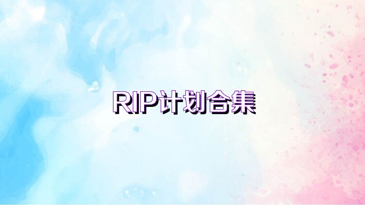 RIP计划合集