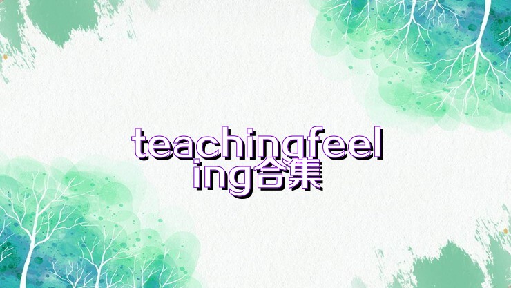 teachingfeeling合集