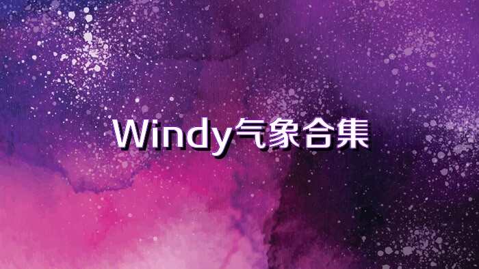 Windy气象合集