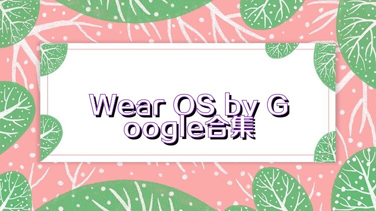 Wear OS by Google合集