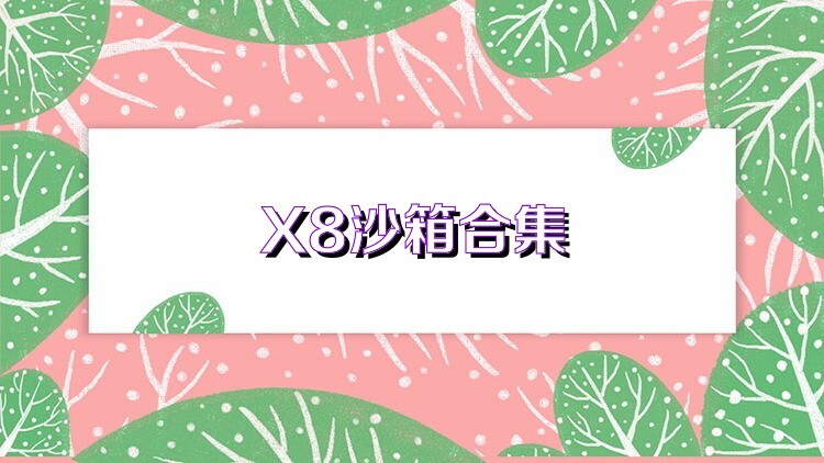 X8沙箱合集