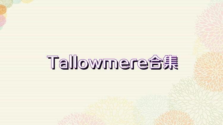 Tallowmere合集