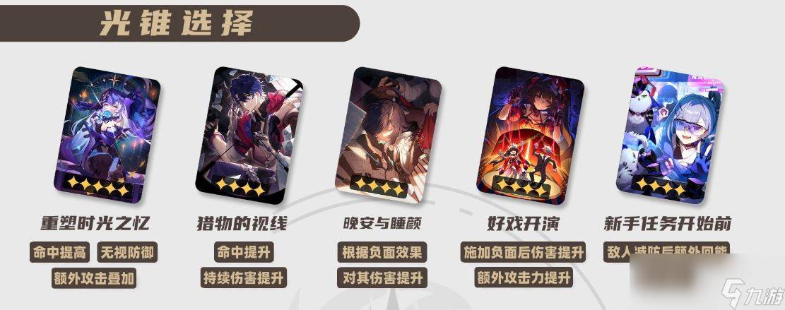 崩坏星穹铁道2025黑天鹅光锥推荐
