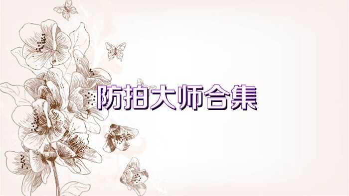 防拍大师合集