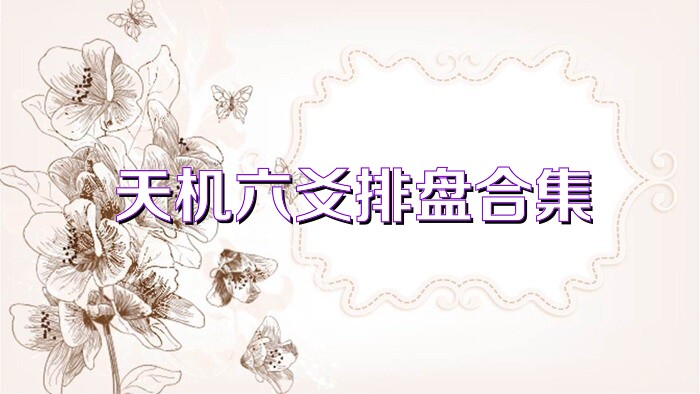 天机六爻排盘合集