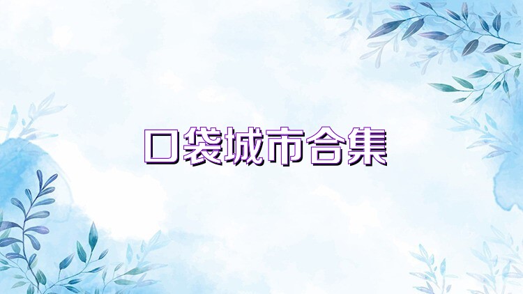 口袋城市合集