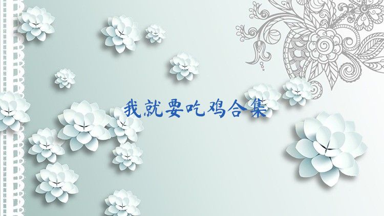 我就要吃鸡合集