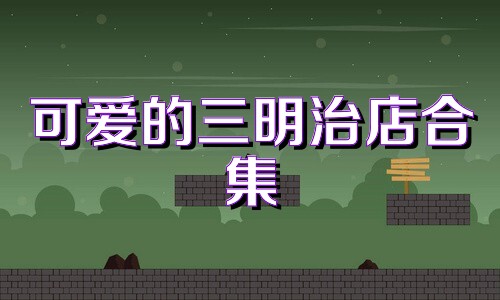 可爱的三明治店合集
