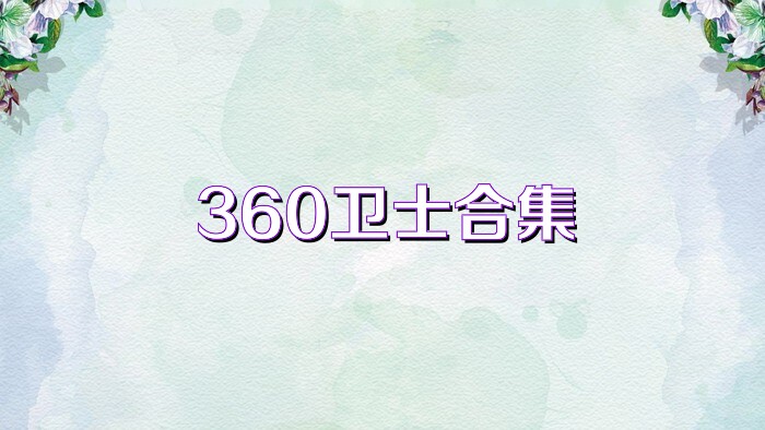 360卫士合集