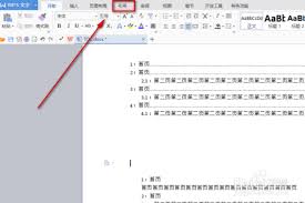 WPS如何在左侧显示目录
