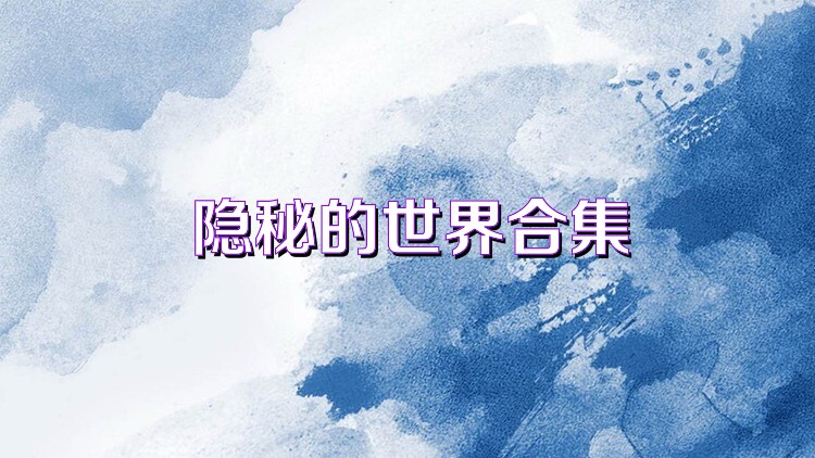 隐秘的世界合集