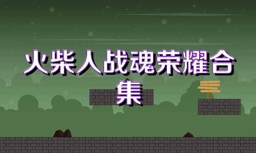 火柴人战魂荣耀合集