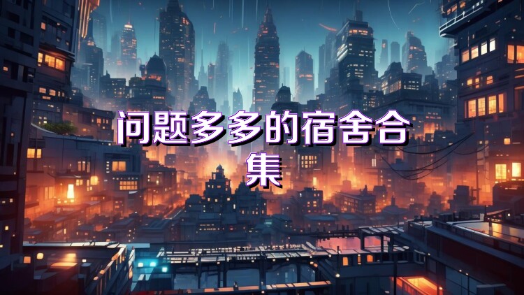 问题多多的宿舍合集
