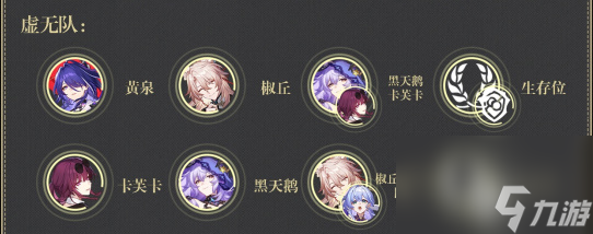崩坏星穹铁道虚构叙事论黄数黑阵容推荐